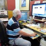 Eugenio Santana, uno de los editores del spot.