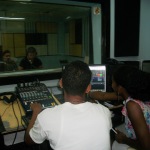 Transmisión radial en vivo dedicada al Che por la Radio Base de la UC