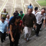 Visita de Antonio Guerrero.