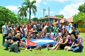 Delegados en Birán.