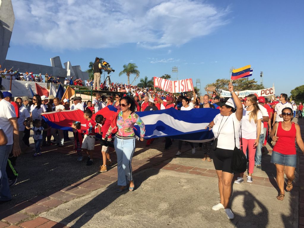 La Universidad en el 1 de Mayo.