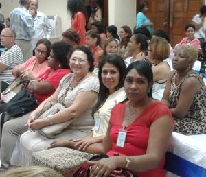 Delegación camagüeyana al evento.